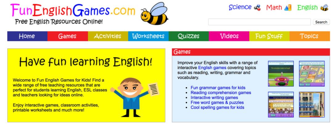 儿童英语网站有哪些_儿童学习英语好的网站_儿童动画英语免费网站